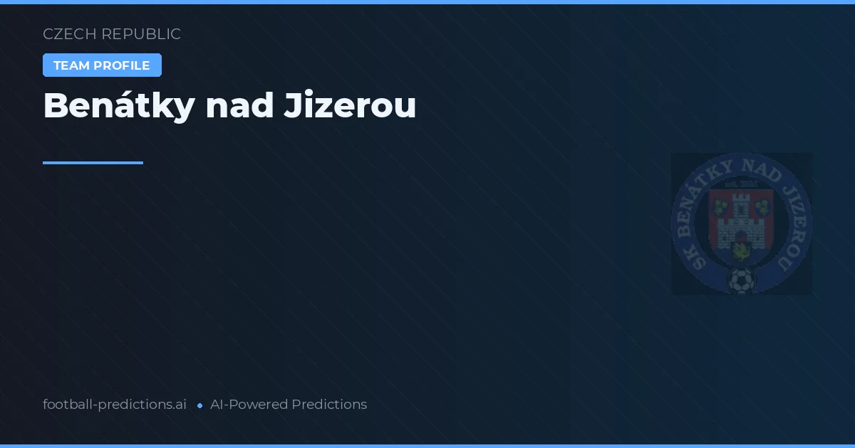 Benátky nad Jizerou Tipy a statistiky