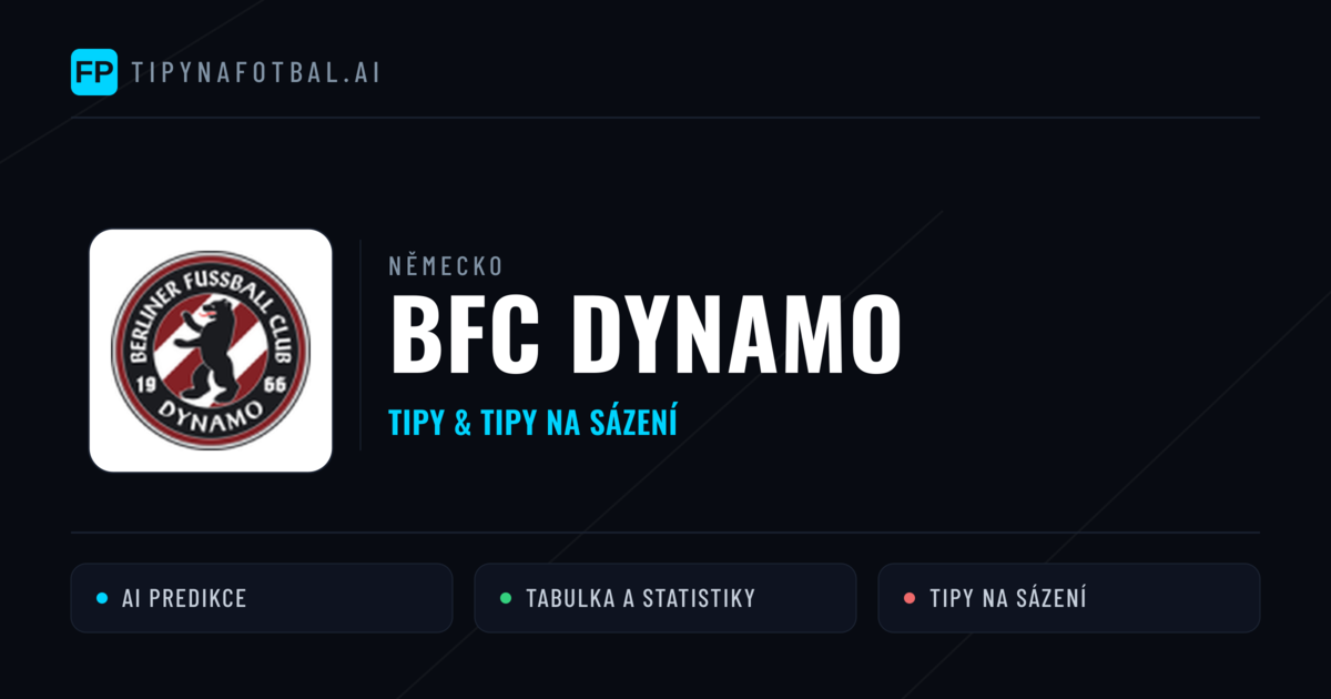 BFC Dynamo Tipy a statistiky