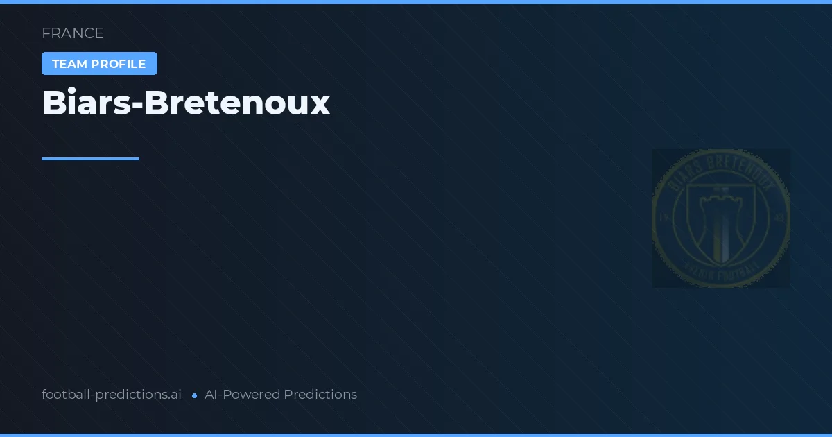 Biars-Bretenoux Tipy a statistiky