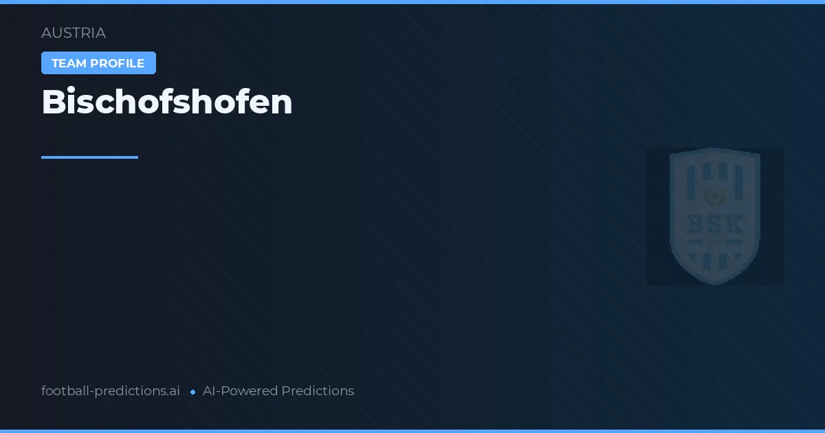 Bischofshofen Tipy a statistiky