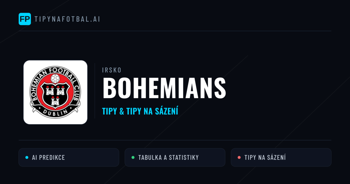 Bohemians Tipy a statistiky