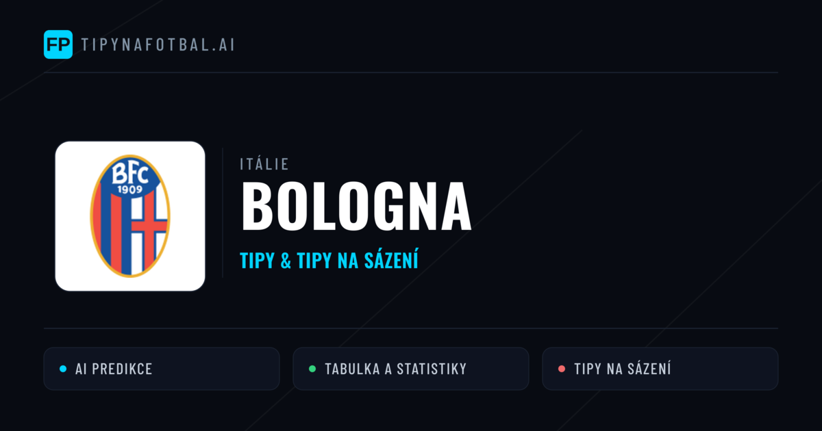 Bologna Tipy a statistiky