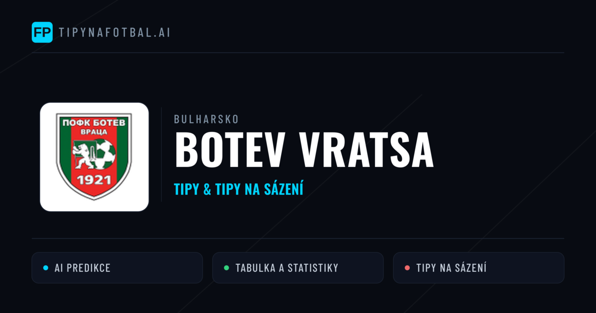 Botev Vratsa Tipy a statistiky