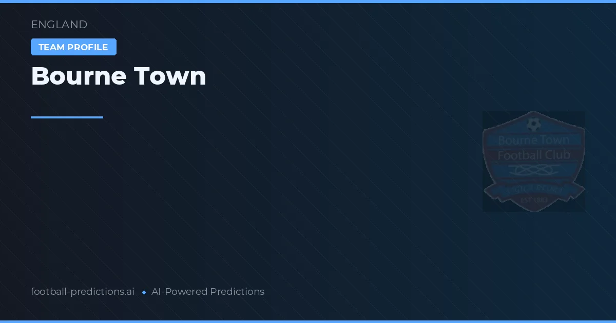 Bourne Town Tipy a statistiky