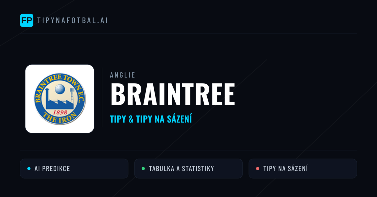 Braintree Tipy a statistiky