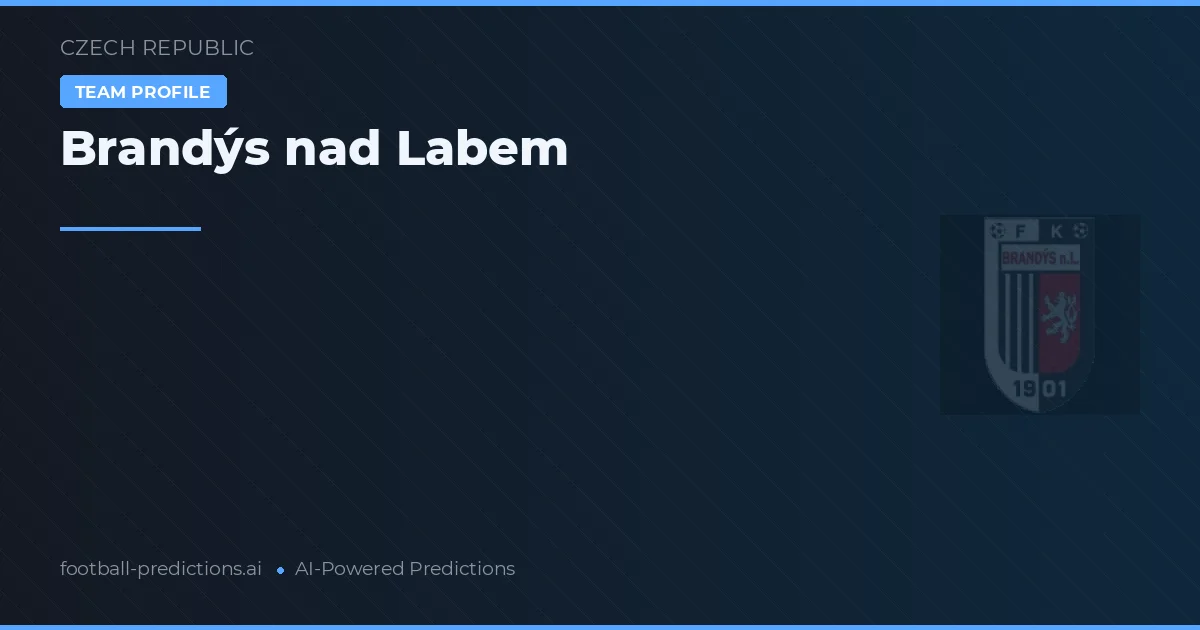 Brandýs nad Labem Tipy a statistiky