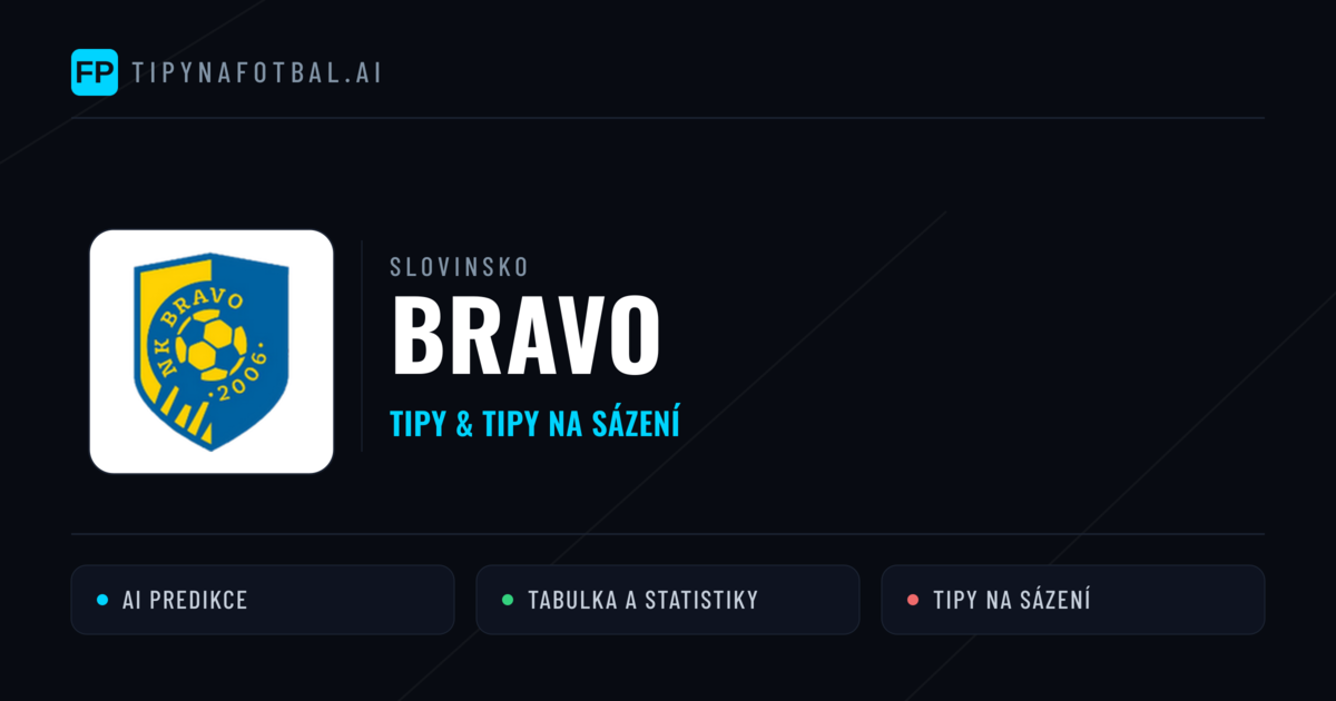 Bravo Tipy a statistiky