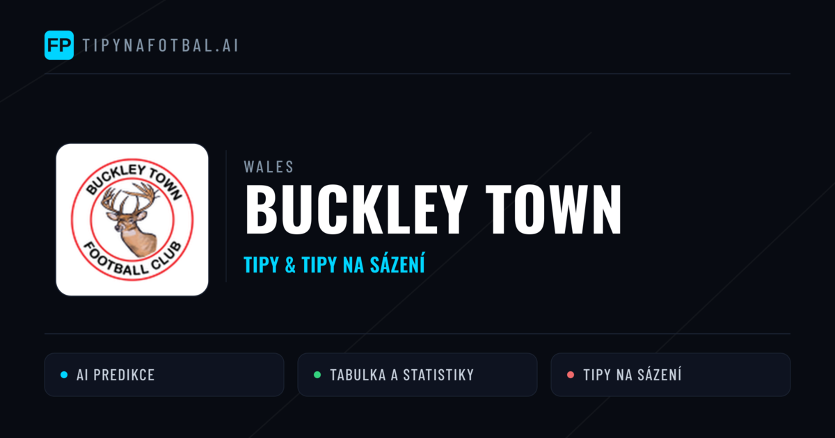 Buckley Town Tipy a statistiky