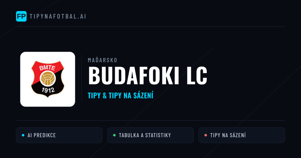 Budafoki LC Tipy a statistiky