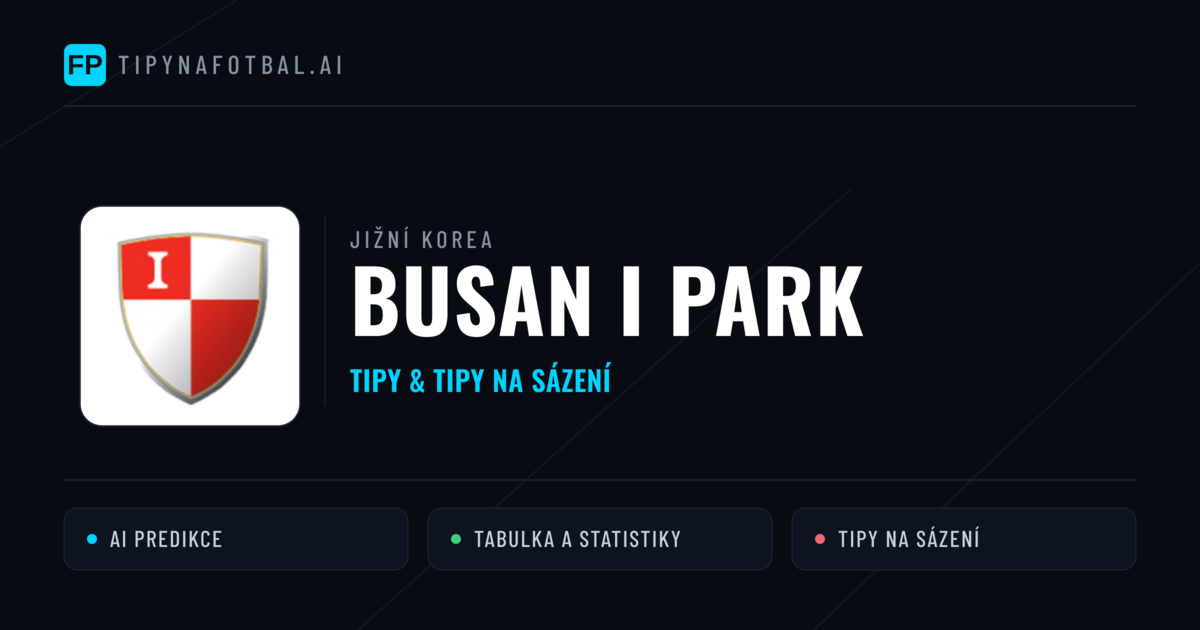 Busan I Park Tipy a statistiky