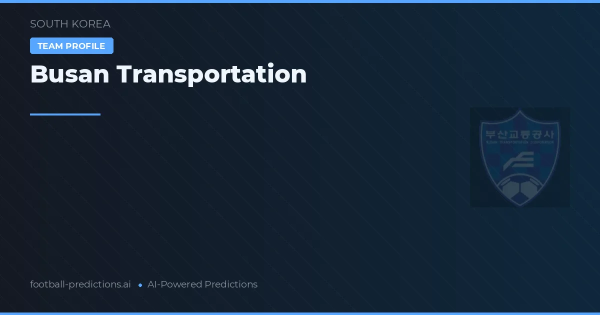 Busan Transportation Tipy a statistiky