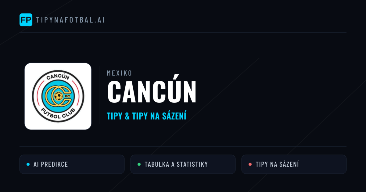Cancún Tipy a statistiky