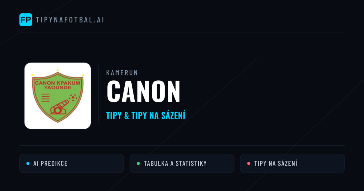 Canon Tipy a statistiky