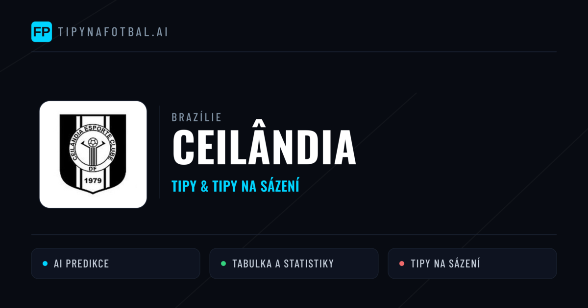 Ceilândia Tipy a statistiky