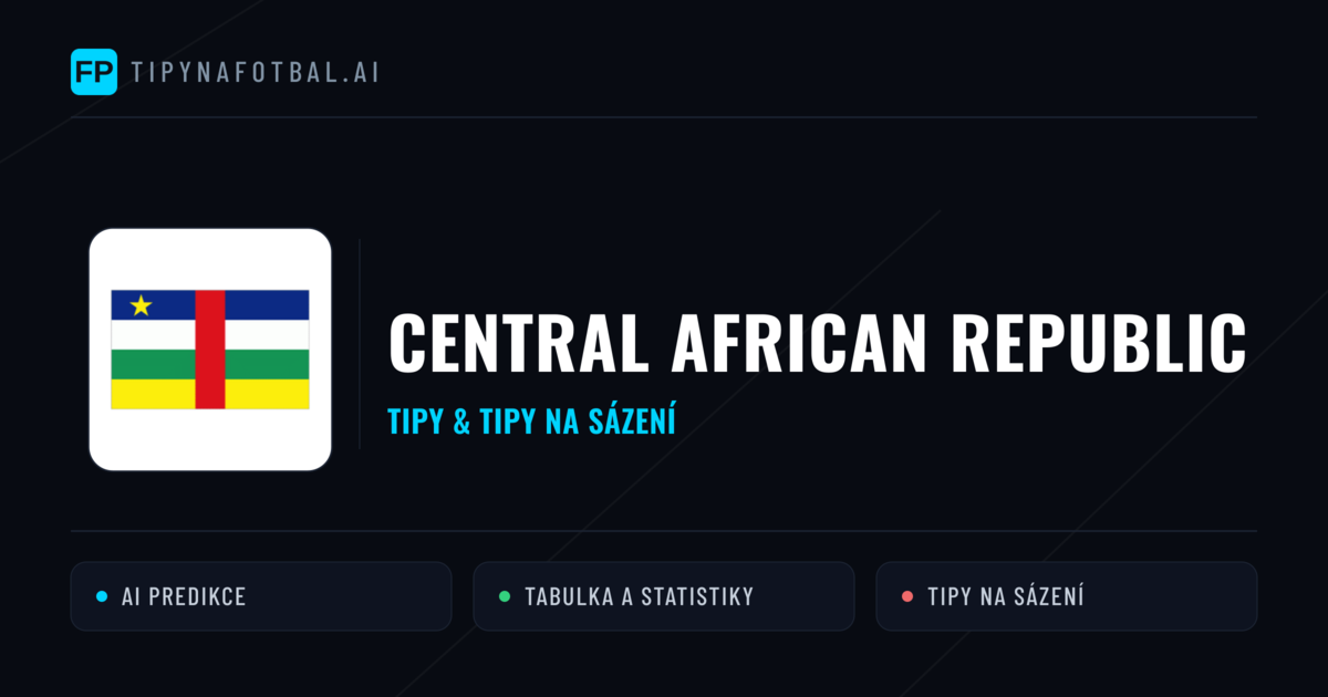Central African Republic Tipy a statistiky