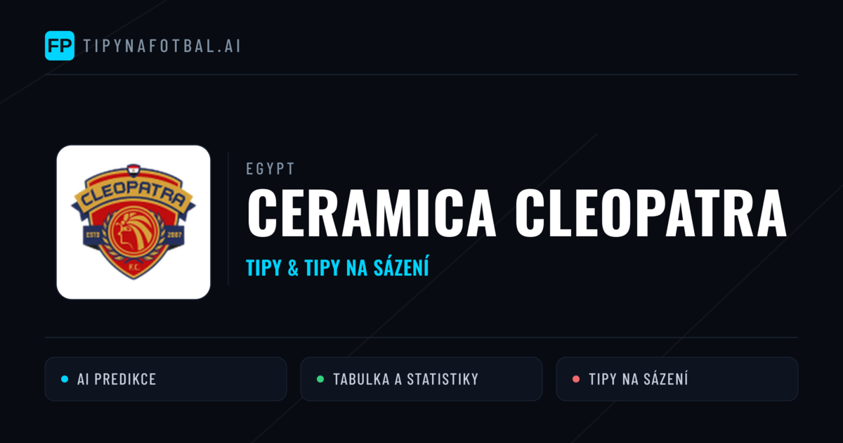 Ceramica Cleopatra Tipy a statistiky