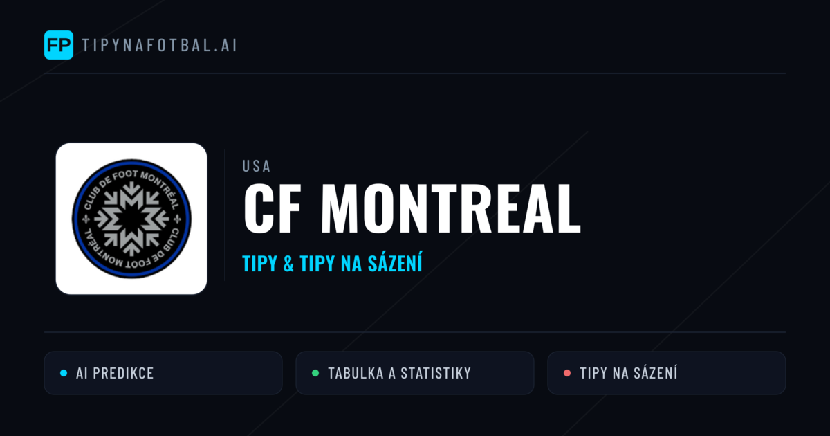 CF Montreal Tipy a statistiky