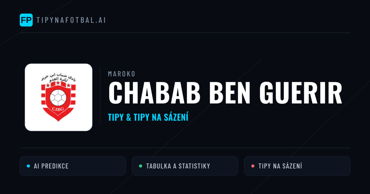 Chabab Ben Guerir Tipy a statistiky