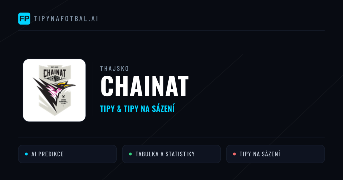 Chainat Tipy a statistiky