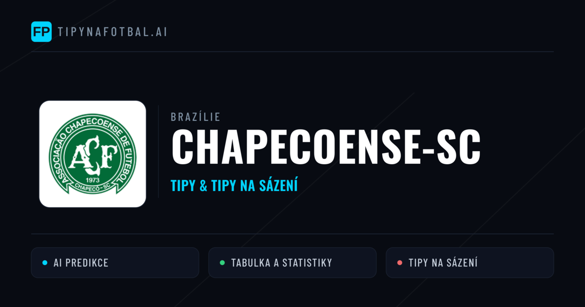 Chapecoense-sc Tipy a statistiky