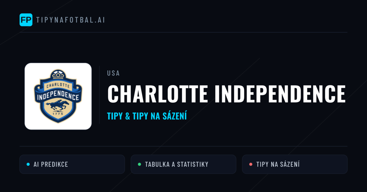 Charlotte Independence Tipy a statistiky