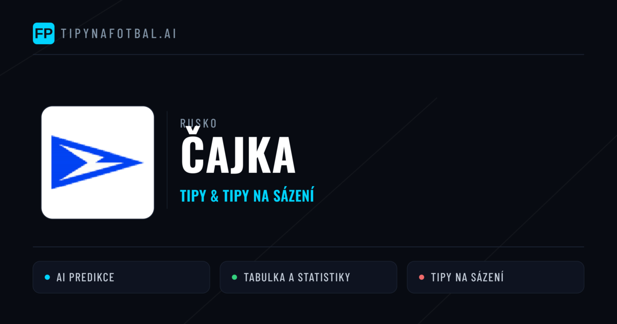 Čajka Tipy a statistiky