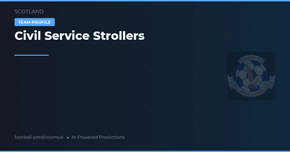 Civil Service Strollers Tipy a statistiky