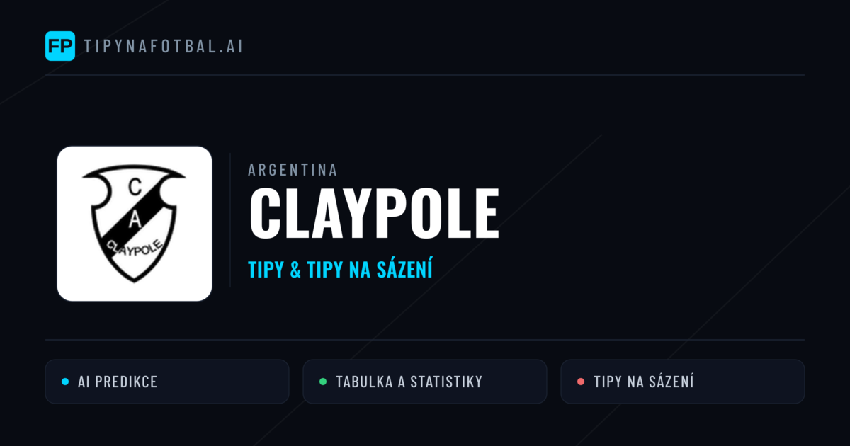 Claypole Tipy a statistiky