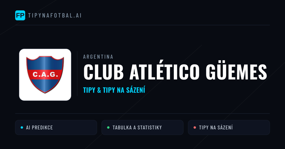 Club Atlético Güemes Tipy a statistiky