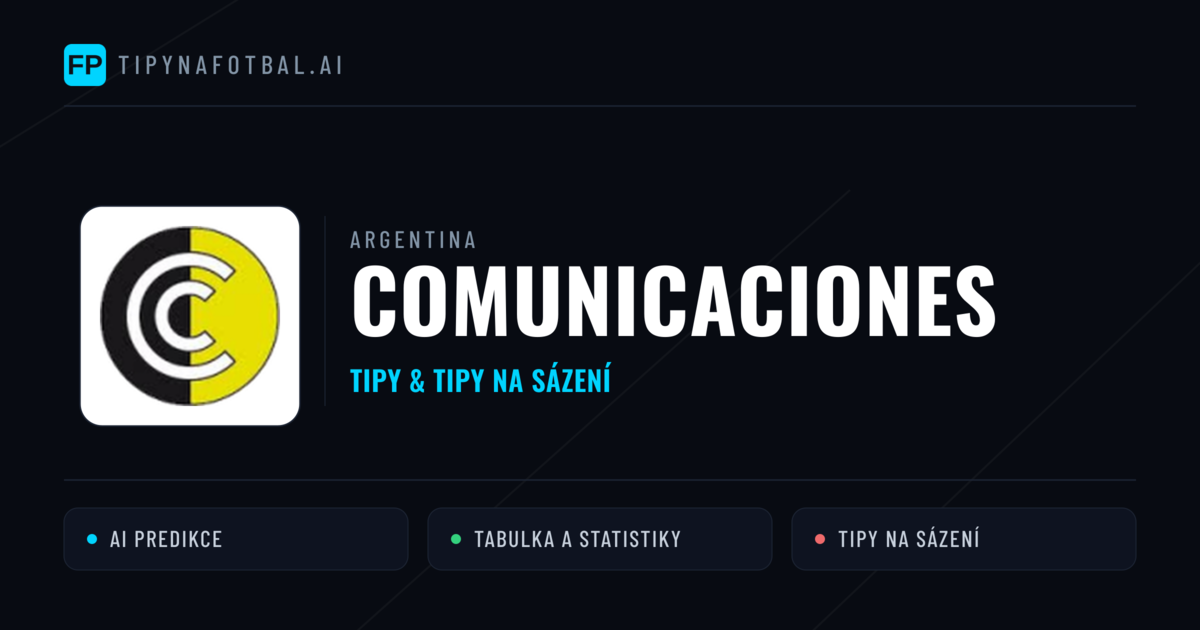 Comunicaciones Tipy a statistiky