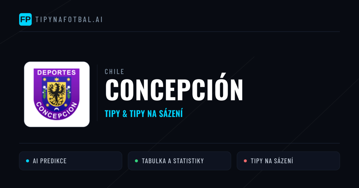 Concepción Tipy a statistiky