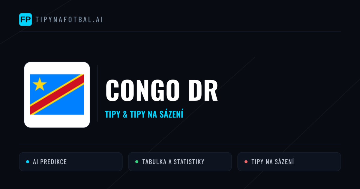 Congo DR Tipy a statistiky