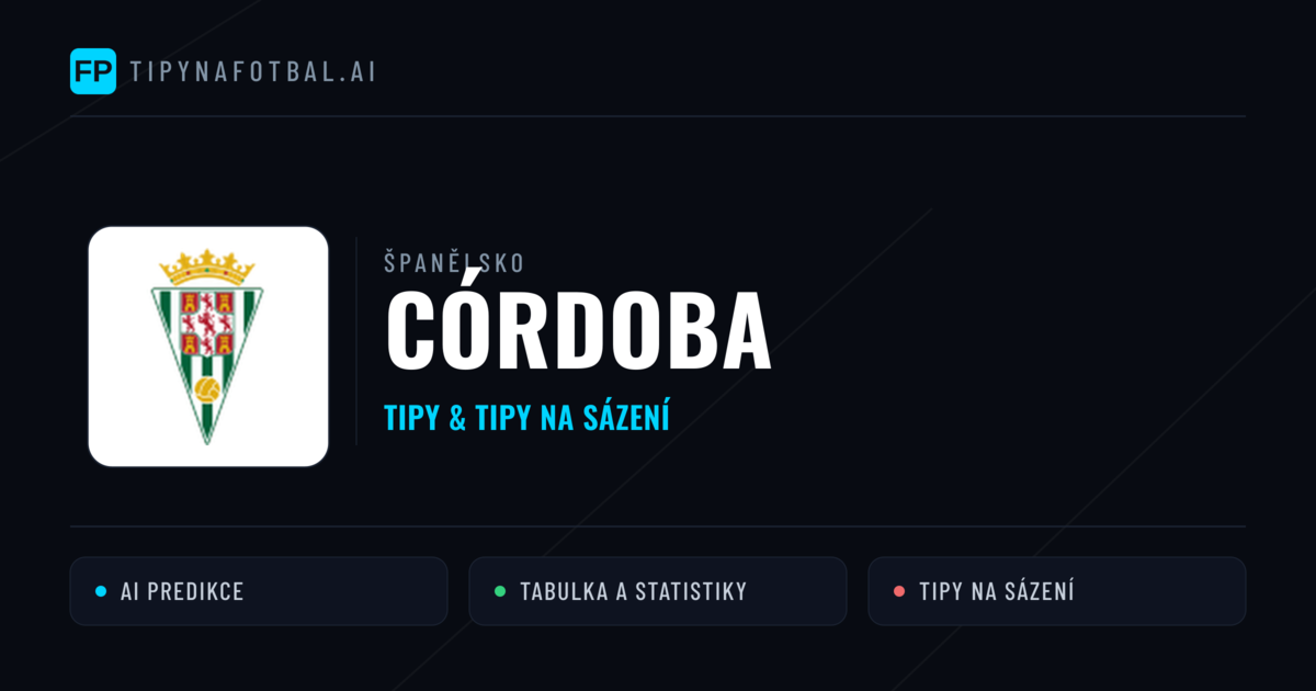 Córdoba Tipy a statistiky