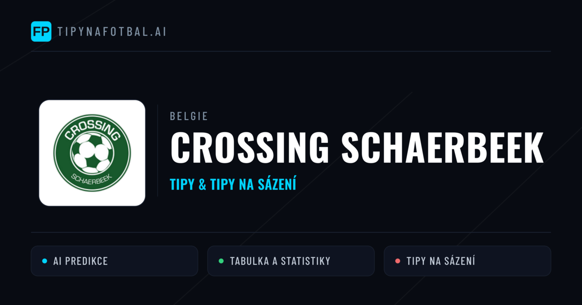 Crossing Schaerbeek Tipy a statistiky