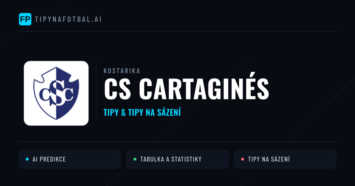 CS Cartaginés Tipy a statistiky