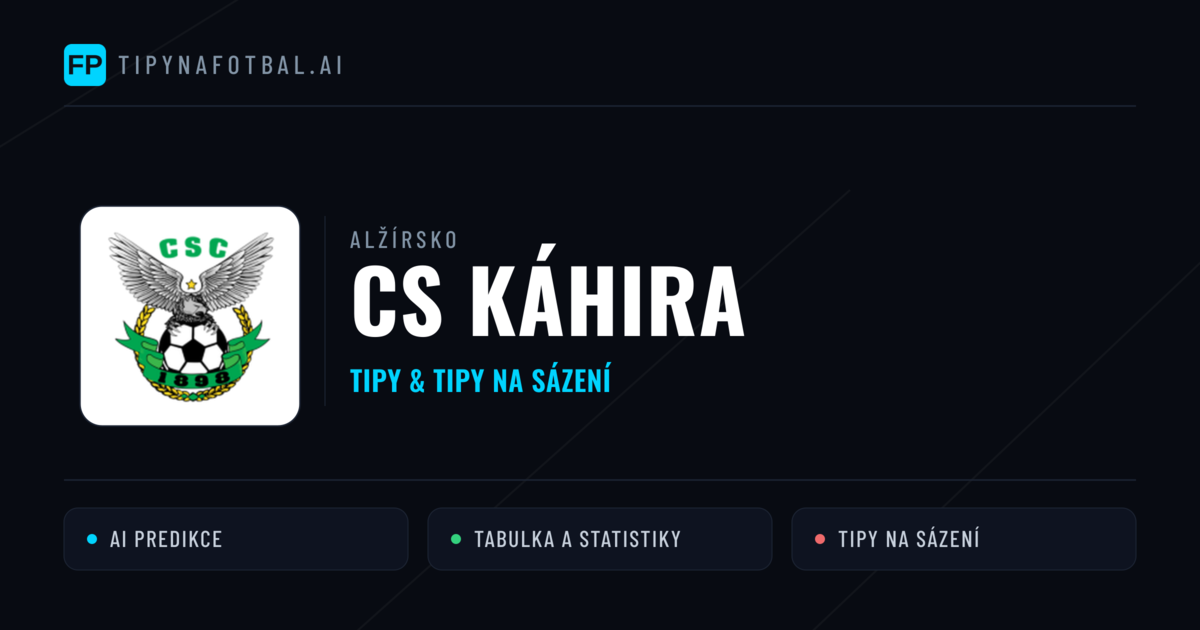 CS Káhira Tipy a statistiky