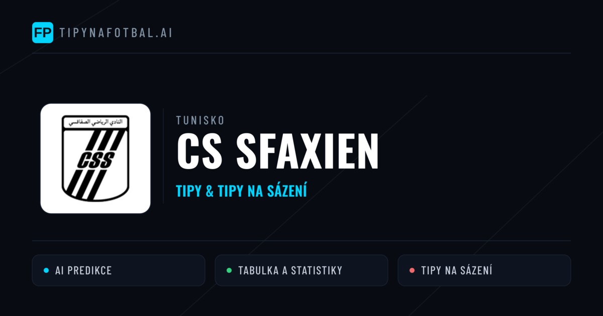 CS Sfaxien Tipy a statistiky