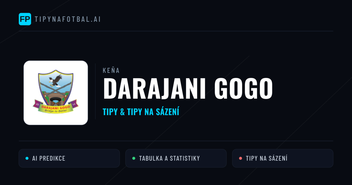 Darajani Gogo Tipy a statistiky