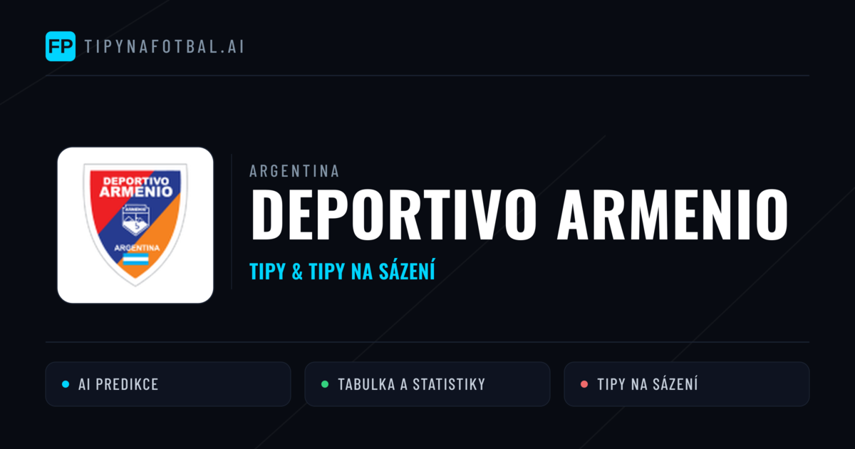 Deportivo Armenio Tipy a statistiky