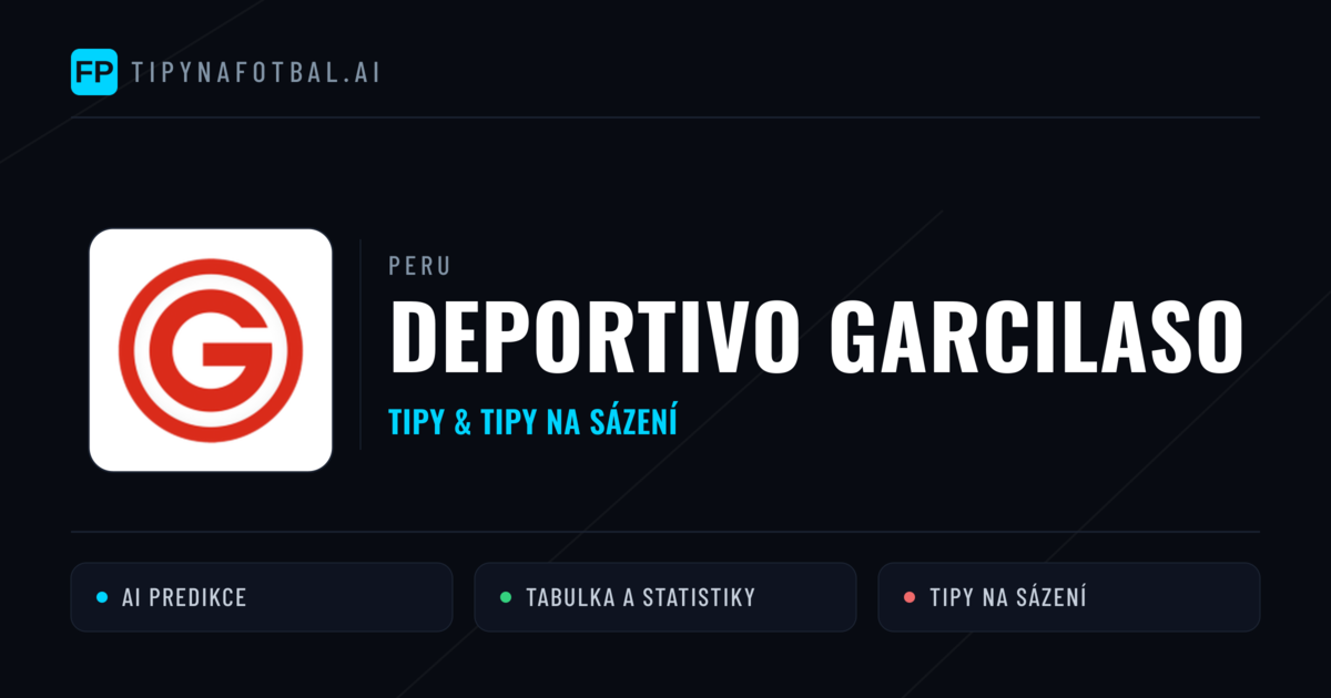 Deportivo Garcilaso Tipy a statistiky