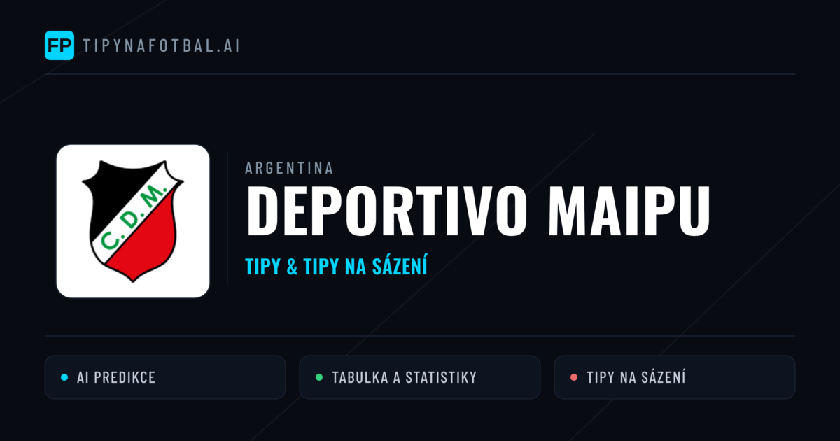Deportivo Maipu Tipy a statistiky