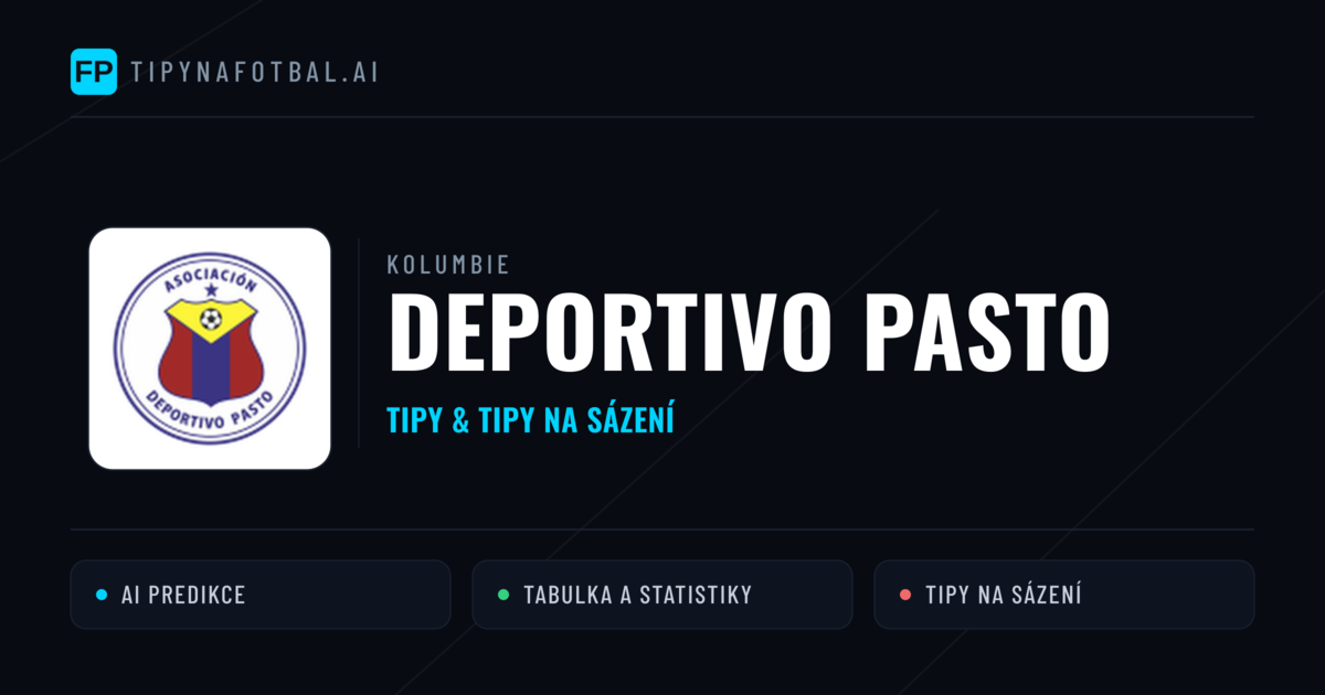 Deportivo Pasto Tipy a statistiky