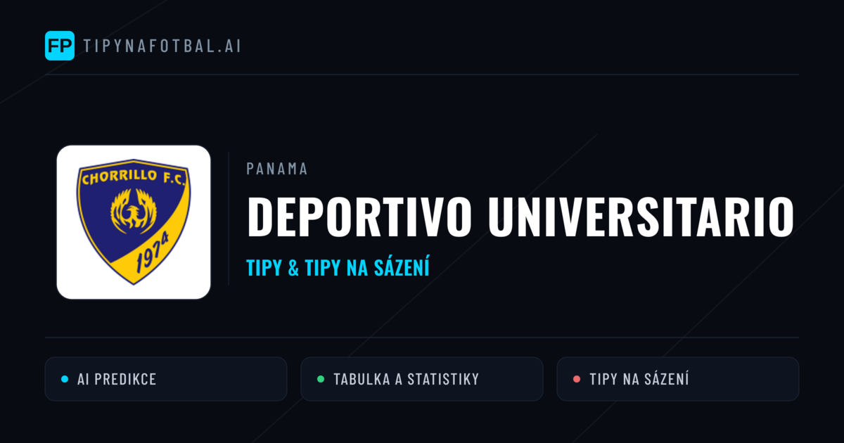 Deportivo Universitario Tipy a statistiky