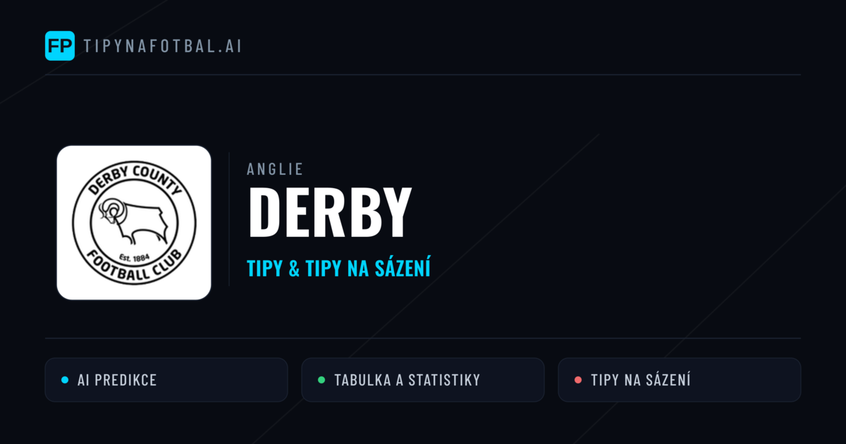 Derby Tipy a statistiky