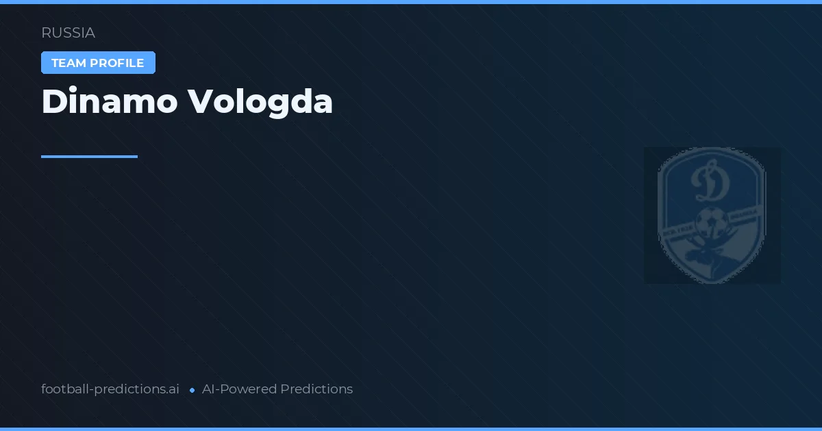 Dinamo Vologda Tipy a statistiky