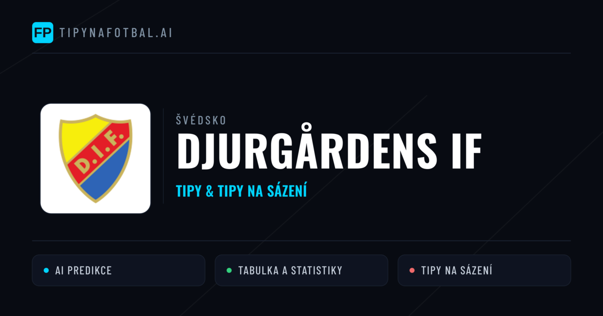 Djurgårdens IF Tipy a statistiky