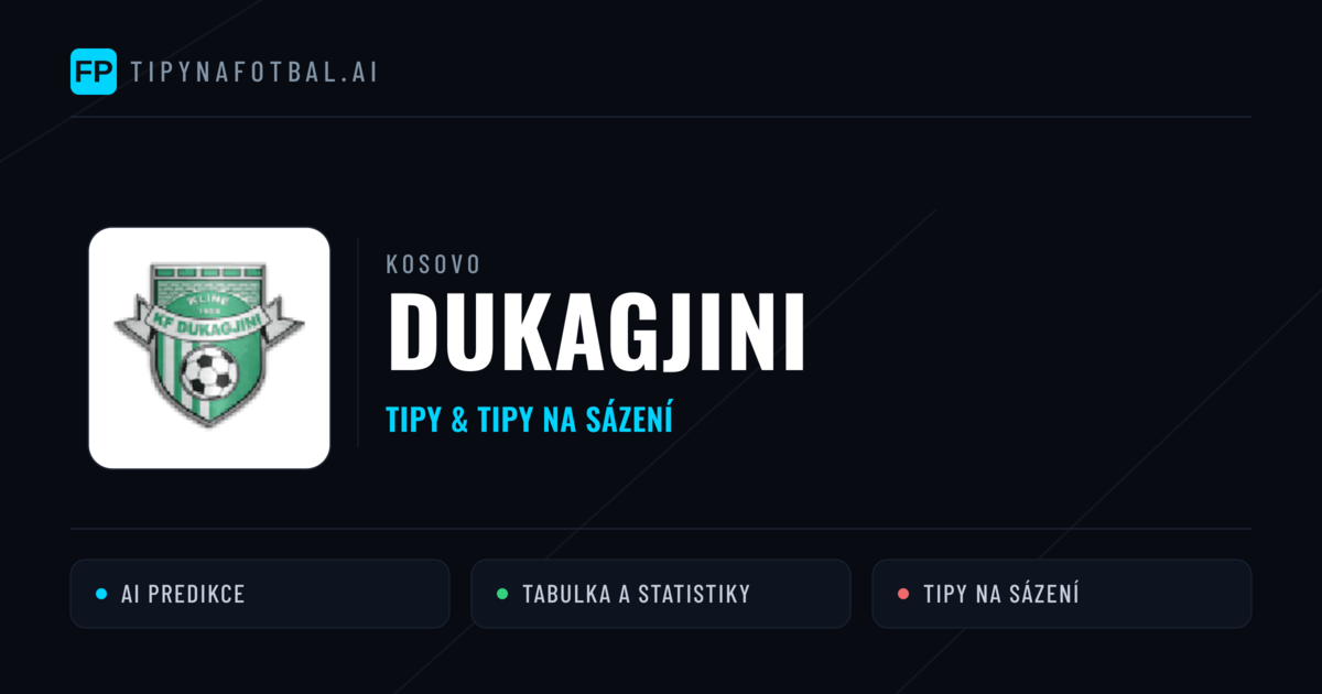 Dukagjini Tipy a statistiky