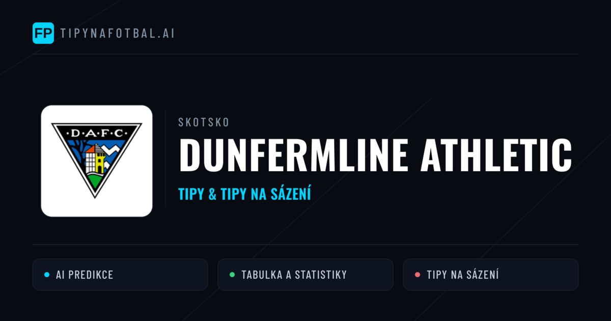 Dunfermline Athletic Tipy a statistiky