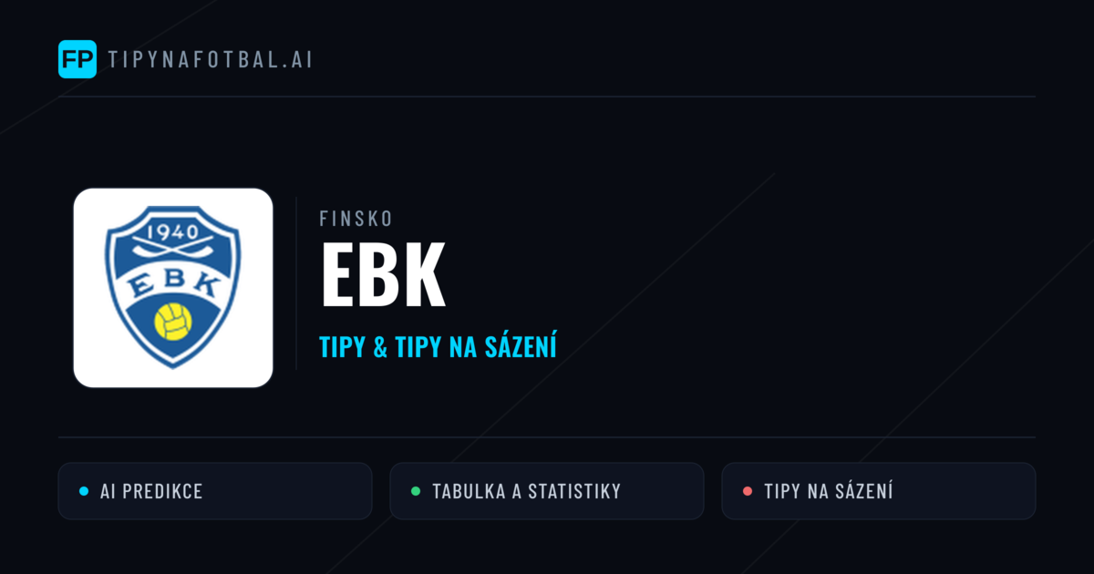 EBK Tipy a statistiky