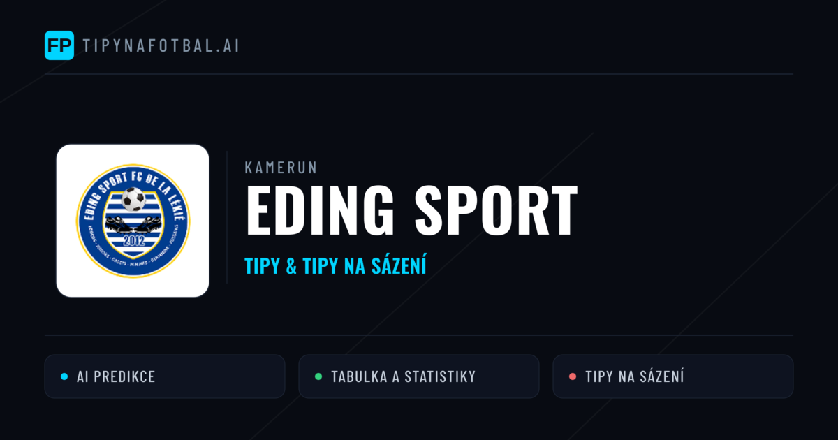 Eding Sport Tipy a statistiky